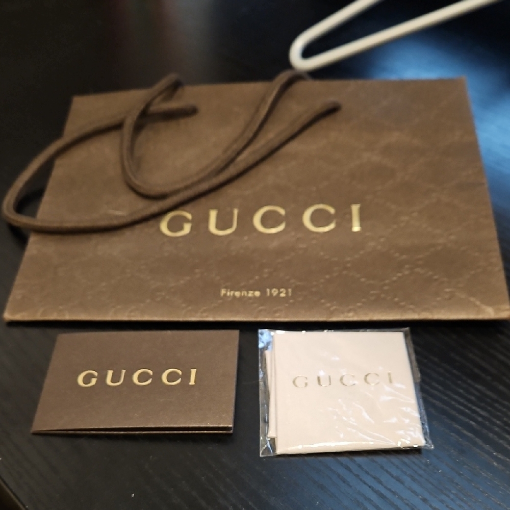 Gucci Brown Gift Bag Set